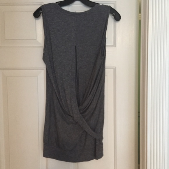 Athleta Siro Twist Back Tank- Small- Grey - Picture 4 of 5
